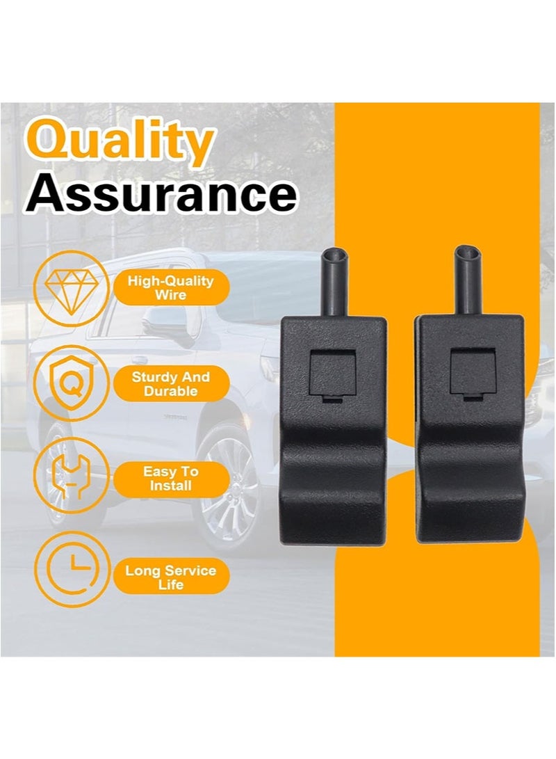 Apustim 2-Pack Automotive Door Lock Knobs Compatible with Chevrolet Silverado，Tahoe，GMC Sierra，Cadillac Escalade Replaces OEM Part Numbers 15844616，15214027，25862454 - Image 5